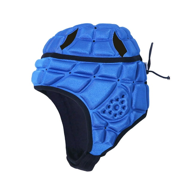 fastboy Casque de Rugby pour Enfants, Casque de Jeu Rembourré, Couvre-Chef de Rugby, Protège-Chefs, Bleu, M
