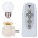 thumbnail image 1 of Luz nocturna LED E27 220V Con Control remoto Zhivalor bombilla cálida, 1 of 8