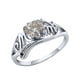 thumbnail image 1 of Fiudx Anillo para El Día de La Madre con Circonitas y Diamantes, Elegante Regalo de Compromiso para Bodas., 1 of 3