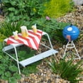 thumbnail image 4 of Evergreen Enterprises, Inc Miniature Fairy Garden God Bless America Mini Garden Cook Out, 4 Piece Set, 4 of 5