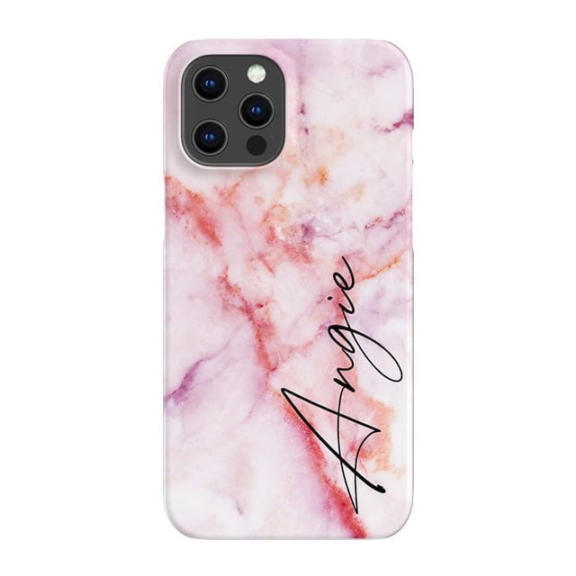 Étui Personnalisée Marbre Pastel pour iPhone 16 Pro, iPhone 14 Pro Max
