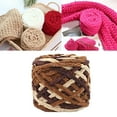 thumbnail image 2 of Chunky Knitting Yarn, Acrylic Bulky Weight Washable Yarn for Diy Blankets and Sweaters, Soft and Skin-Friendly, 1 Ball of Yarn Multicolor2, 2 of 9