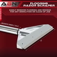 thumbnail image 2 of ABN Floor Razor Scraper 8” Inch Telescoping Flooring Demo Razor Blade Scraper, 2 of 7