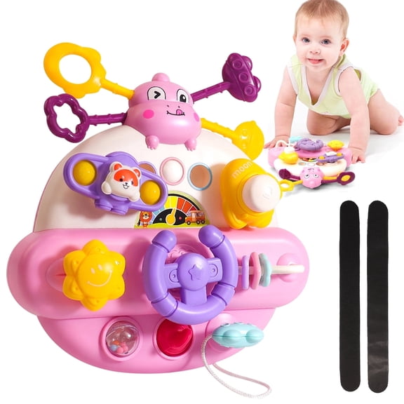 Busy Board Montessori Toys for 1 Year Old, Activities Busy Sensory Toy for Toddlers, Learning Toys Gift 12-18 Months