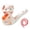 Little Pig, variant on Dserhfy Mini Ceramic Water Bird Whistle Cute Chinese Zodiac Animals Noise Maker with Hanging Rope Imitate Bird Call Whistle Kids Bath Toy for Birthday Easter Party Favors