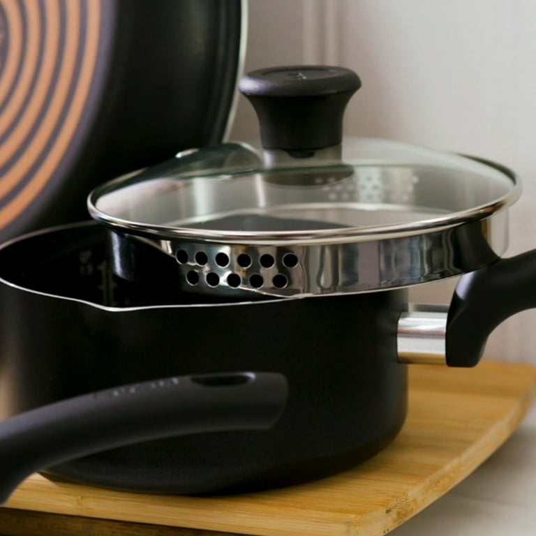  T-fal Initiatives Nonstick Cookware Set 6 Piece Oven