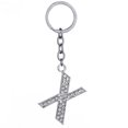thumbnail image 1 of Porte-clés Design Strass A à Z Pendentif Porte-Clés pour Décoration de Sac à Main, 1 of 8