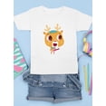 thumbnail image 3 of Musical Deer T-Shirt Juniors -Image by Shutterstock,  Small, 3 of 4