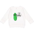 thumbnail image 2 of Inktastic I'm Kind of a Big Dill Pickle with Sunglasses Toddler Sweatshirt, 2 of 4