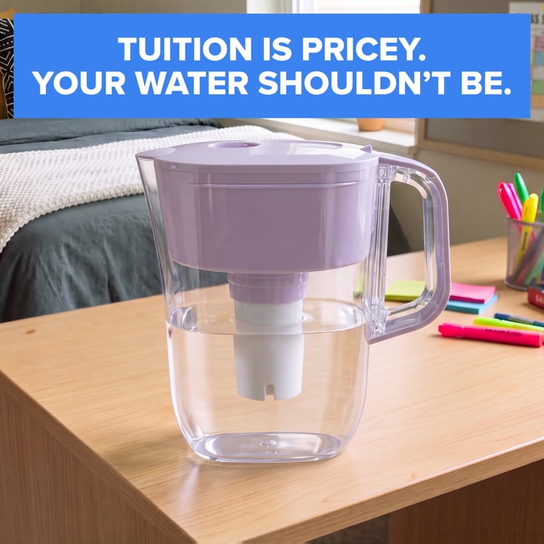 Brita, Water Filter Pitcher, 6 Cup Small, BPA Free Teal