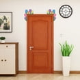 thumbnail image 1 of Decoración De Esquinas De Puertas 2 huevos de Pascua de madera para decorar el marco de la puerta, ideal como decoración festiva para el hogar o como regalo. Rkxzt, 1 of 6