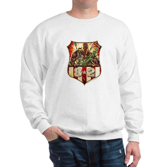 CafePress - G.I. Joe Road Block Sweatshirt - Crew Neck Sweatshirt