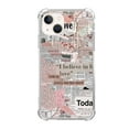 thumbnail image 1 of Retro Newspaper Case Compatible with iPhone 13,Aesthetic Art Design TPU Bumper Bumper Cover Case, 1 of 5