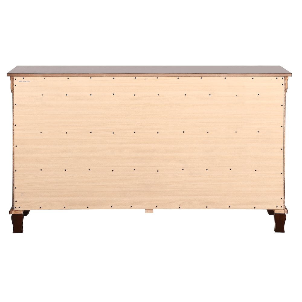 Glory Furniture Triton Dresser in Cappuccino Color