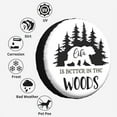 thumbnail image 6 of Life is Better in The Woods Spare Tire Cover Bear Wheel Protector for Truck SUV Trailer Camping Rv Tire Covers, 6 of 10