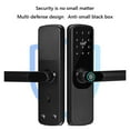 thumbnail image 6 of Tuya Smart Door Lock Anti Peeping Finrprint Security Handle Lock APP Control Accessories For Home Office S Doors ,Flexible Password Options, 6 of 6