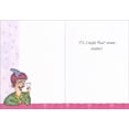 thumbnail image 2 of Oatmeal Studios Wine in Bed Funny / Humorous Birthday Card, 2 of 2