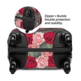 thumbnail image 2 of Rateoe Rose Flowers Printed Luggage Cover, Suitcase Protector Fits 18-32 Inch Luggage-Medium, 2 of 7