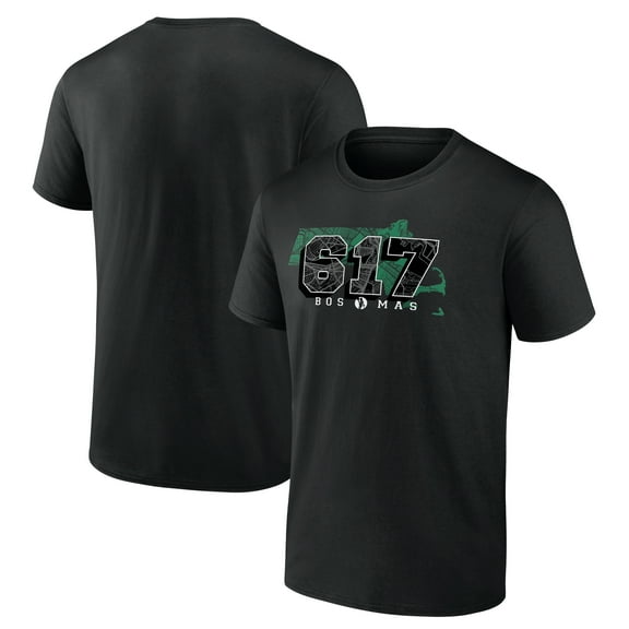 Men's Black Boston Celtics Core Hometown Launch T-Shirt