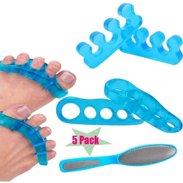 Skywee Gel Toe Separators, Gel Toe Stretcher for Foot Yoga, Bunion Correctors for Relaxing Toes, Bunion Relief, Hammer Toe