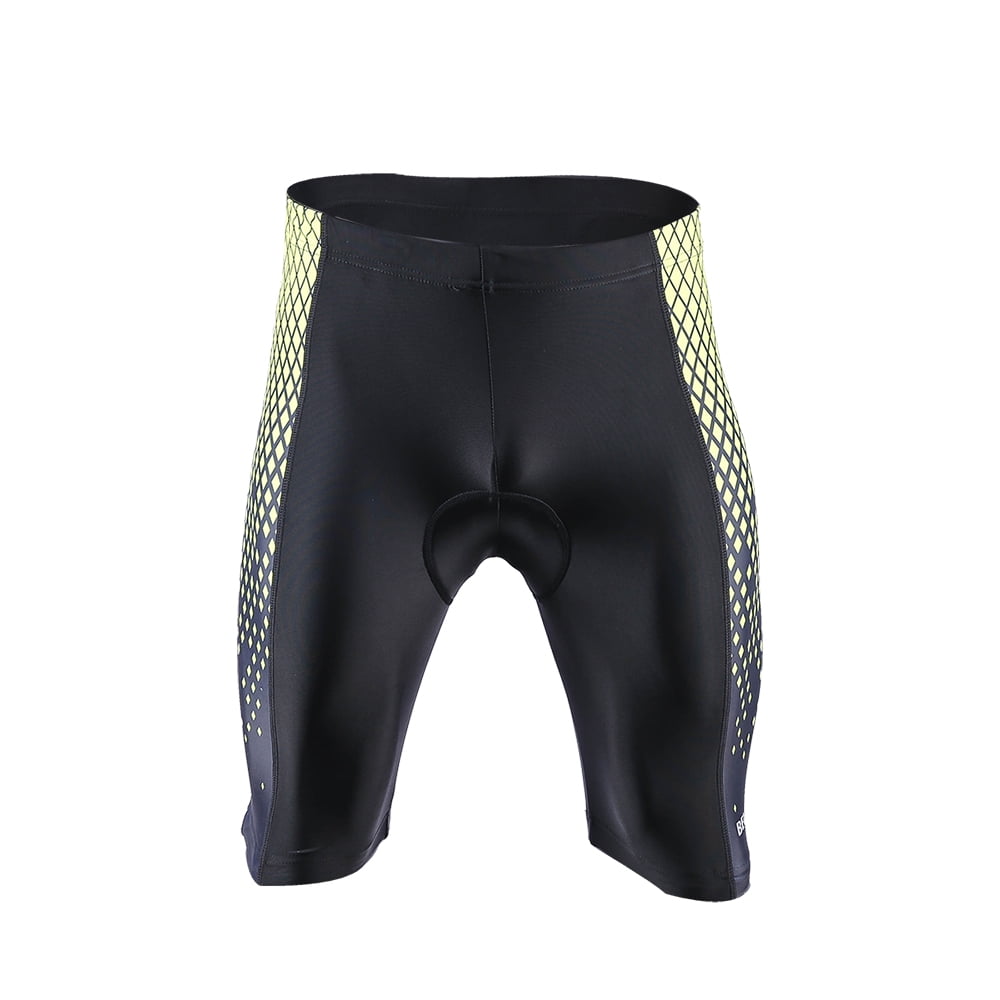Men Cycling Shorts Padded Road Bike Half Pants Stretchy Bicycle Underwear Tights