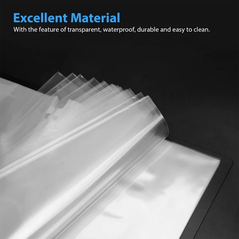Diymag Sheet Protectors, 600 Count, Heavy Duty Clear photo 3