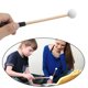 thumbnail image 5 of Mazo De Tambor De Goma Y Arce, Pareja De Percusión Multifuncional Para Tambores De Lengua, Xilófonos, Campanas, Marimbas, Mazos Livianos De 22 Cm, 5 of 7