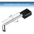 thumbnail image 3 of CZC AUTO Trailer Hitch Lock, Dia 5/8 Inch Bent Pin for Class III IV 2 2-1/2 Inch Receiver, 3 of 6