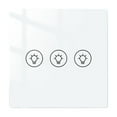 thumbnail image 2 of YAOMOBB Main Power Control for Multiple Switches Smart WiFi Graffiti Light Switch Voice and App Control Dimmable Lights with EU Plug for Real Sense Intelligence, 2 of 7