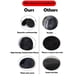 thumbnail image 4 of 2 Pcs Ear Warmer Fleece Earmuff, Thick Ear Warmers, Unisex Winter Warm Earmuffs, Outdoor Running Ear Warmer Plush Ear Covers for Winter, 4 of 4