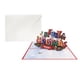 thumbnail image 5 of Tarjeta de felicitación navideña emergente Tarjeta de felicitación navideña Mejores deseos Tarjetas de regalo Navidad Hombre de jengibre, 5 of 9