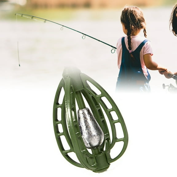 Soumake 20/30/40g Carp Fish Feeder Bait Cage Tackle Outdoor Fishing Tool Accessories