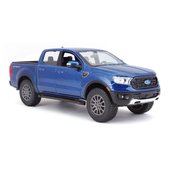 2019 Ford Ranger, Pickup Truck Blue - Showcasts 38521BU - 1/27 Scale Diecast Model Car