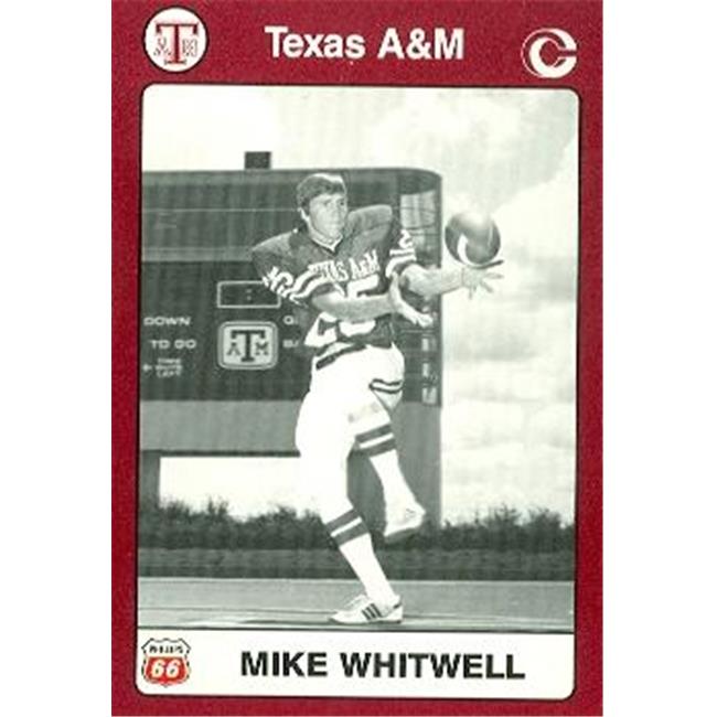 Mike Whitwell Football Card (Texas A&M) 1991 Collegiate Collection No Mike Whitwell Football Card (Texas A&M) 1991 Collegiate Collection No