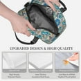 thumbnail image 3 of Balery Vintage Floral Butterflies Bolsa de Almuerzo Impresa, Caja de Almuerzo Reutilizable, Bolsa Térmica Aislada para Almuerzo, Bolsa Antiderrames, 3 of 7