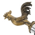 thumbnail image 3 of unbranded Vintage Style Metal Rooster Wine Stopper Gold Reusable Plug for Wine Bottle Preservation, 3 of 8