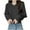 Dark Gray Sweatshirts for women _x, variant on Hoodie Women's Casual Loose Sweater Solid Color Knitted Jacket Ingot Needle Thick Sweater Outer Wear White _x Free Size