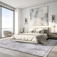 thumbnail image 6 of World Rug Gallery Transitional Distressed Vintage Machine Washable Area Rug- BLUE 9'X12', 6 of 8