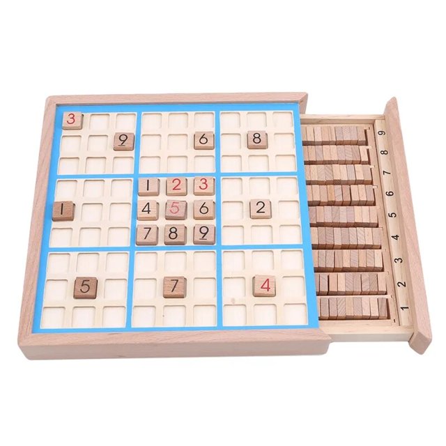 Sudoku Crosswords Montessori, juegos de lógica de inferencia de dígitos educativos de madera, rompecabezas de matemáticas cuadradas latinas, juegos de números, Juguetes