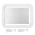 thumbnail image 1 of Máquina para hacer helados instantáneos Pan Roll Yogurt helado Sorbete Gelato Diversión familiar Saludable Helado casero DIY Pequeño panel de aleación de aluminio Blanco, 1 of 5