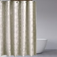thumbnail image 2 of Cortina de baño con espejo Jacquard resistente al agua y al moho, duradera y con ganchos(2#), 2 of 5