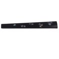 thumbnail image 4 of Yazoeia 4/4 Violin Fingerboard Ebony Wood Fretboard Violin Finger Plate Replacement Stringed Instrument Accessory Maple Leaf YQ320-2836, 4 of 13