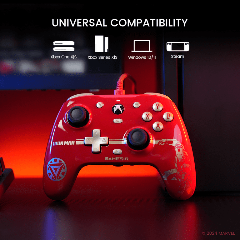 GameSir G7 HE Iron Man Edition Wired Controller - Compatible
