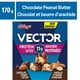 Bouchées Protéines Kellogg's Vector, Beurre d'arachide et chocolat, 170 g – image 1 sur 4
