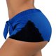 thumbnail image 5 of Gibobby Falda Shorts Mujer Pantalones deportivos altos Yoga para mujer Cintura ajustada hacia fuera Encaje Elástico Leggings Pantalones cortos casuales(Azul, L), 5 of 5