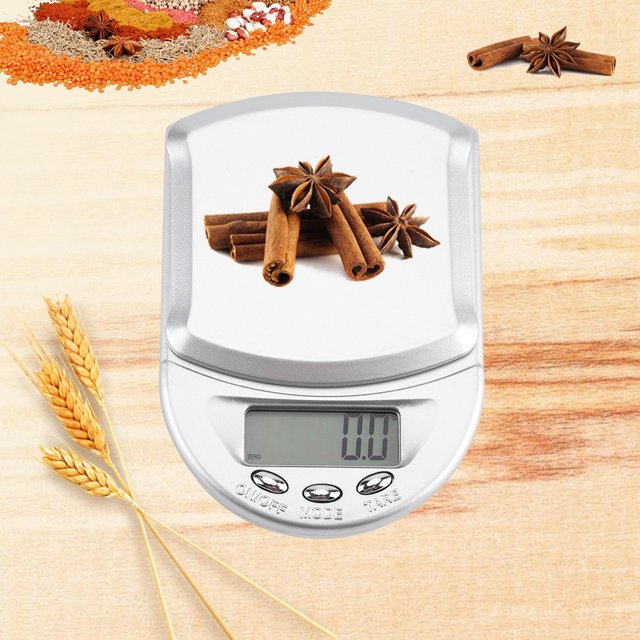 KSTE 500/0.1g Portable High Precision Kitchen Scales Novel Mini Counting Electronic Measuring Tools