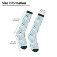thumbnail image 5 of Balery Cute Panda Flying In The Sky Fun Novelty Socks Men'S Women'S Crew Socks Funny Crazy Novelty Socks Quirky And Cool Socks, 5 of 9