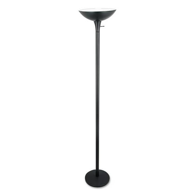 Lampe sur Pied Torchère ALE, 2 Broches - Noir