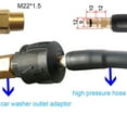 thumbnail image 4 of M22 Adapter High Pressure Washer Gun Hose Pipe Quick Connector Convert Tool E0V6, 4 of 7