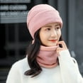 thumbnail image 7 of SPRING PARK 1 Set Women Winter Knitted Beanie Cap Warm Face Cover Neck Scarf Gloves Outdoor Hat+Scarf, 7 of 7